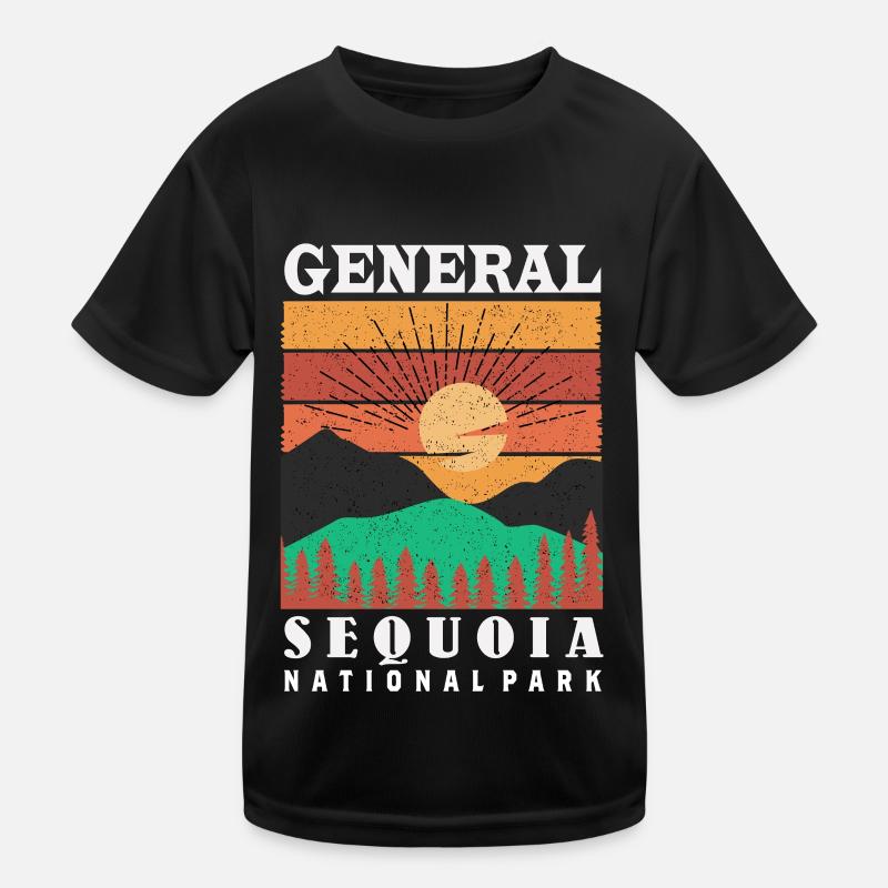 Sequoia Nationalpark Mammutbäume General Nevada So Kinder Funktions-T-Shirt