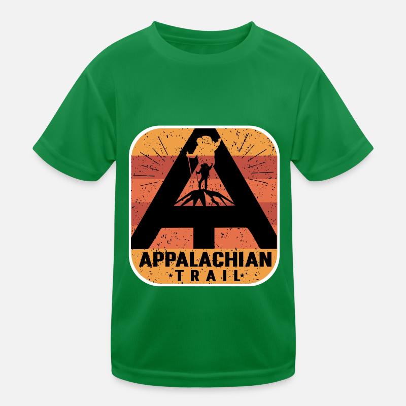 Bergkette Appalachian Trail Wandern Wanderweg Kinder Funktions-T-Shirt