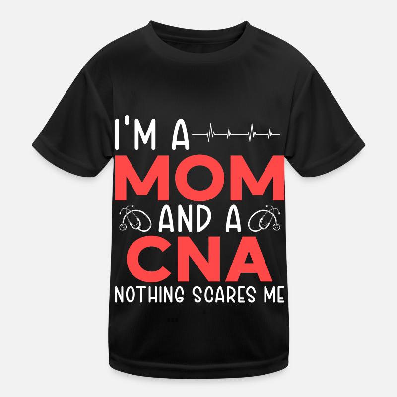 Tâche centrée sur le patient de Cna Mom T-shirt sport Enfant