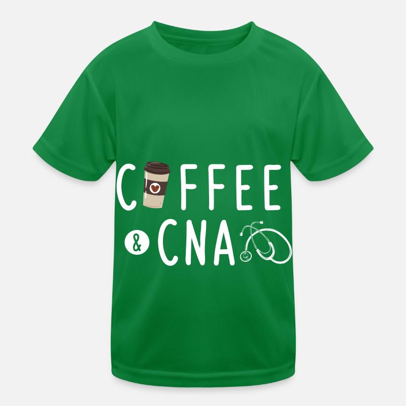 Certified Nursing Assistant Coffee Kids Functional T-Shirt