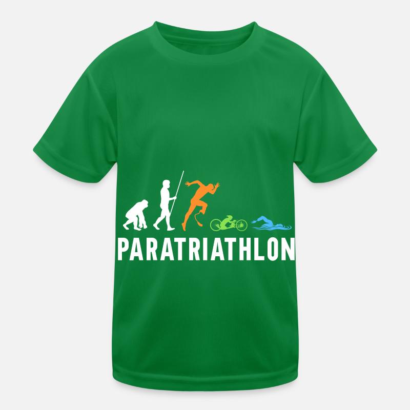 Evolution Paratriathlon Für Triathleten Kinder Funktions-T-Shirt