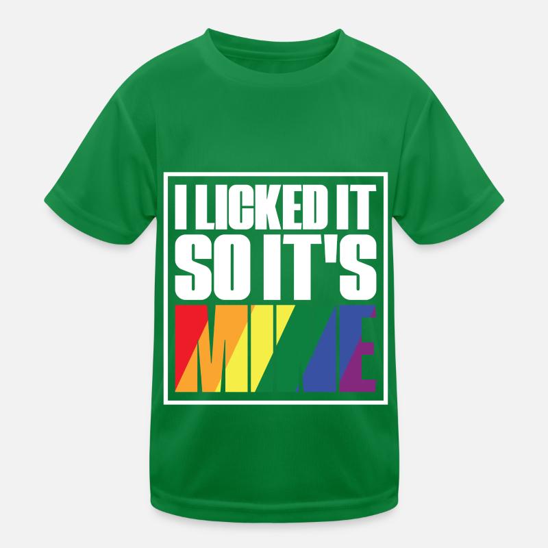 LGBT Human Mensch Regenbogen Geschenkidee Kinder Funktions-T-Shirt