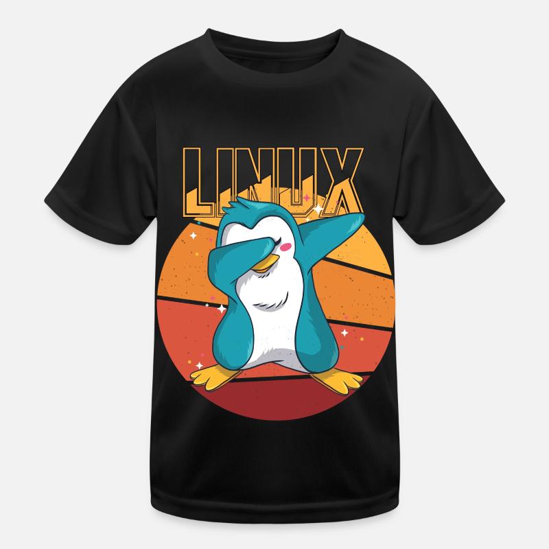 Geek Linux Root Party Penguin Nerd Programmeur Comp T-shirt sport Enfant