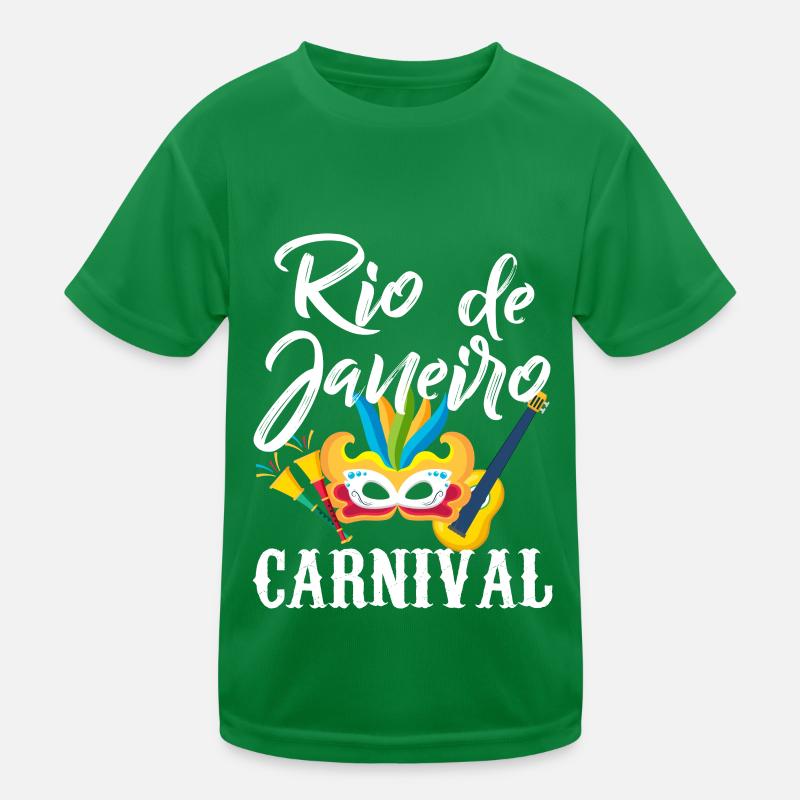 Célébration du Carnaval du Brésil Rio de Janeiro à Brasili T-shirt sport Enfant