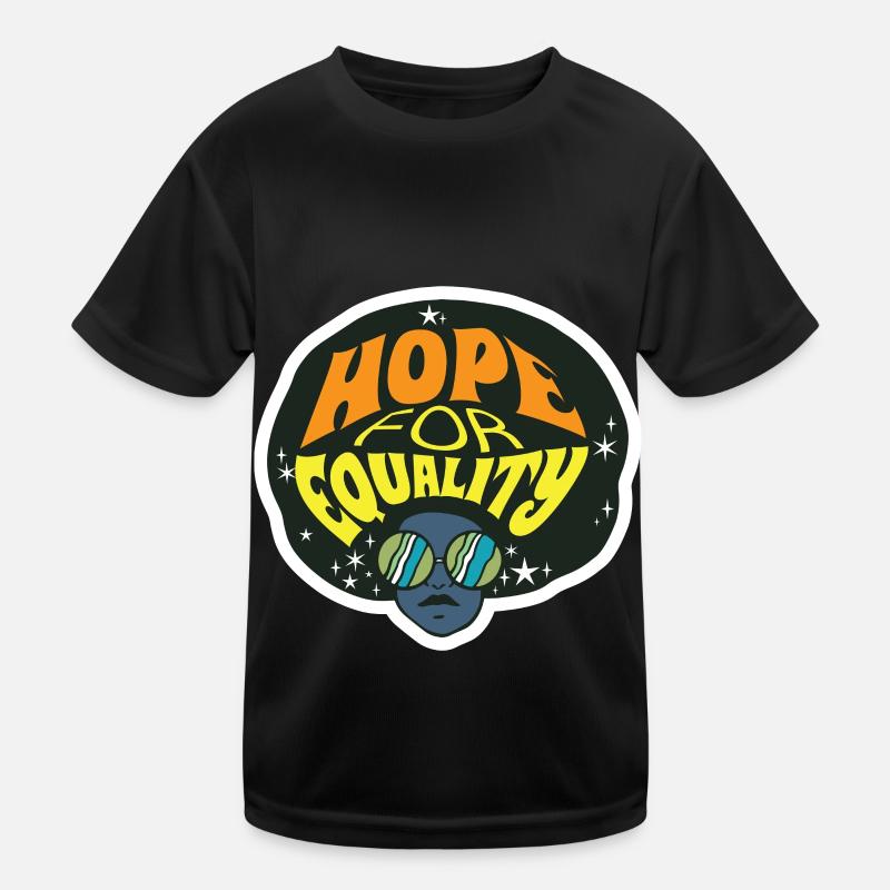 Black Equality Black History Month Mela Kids Functional T-Shirt