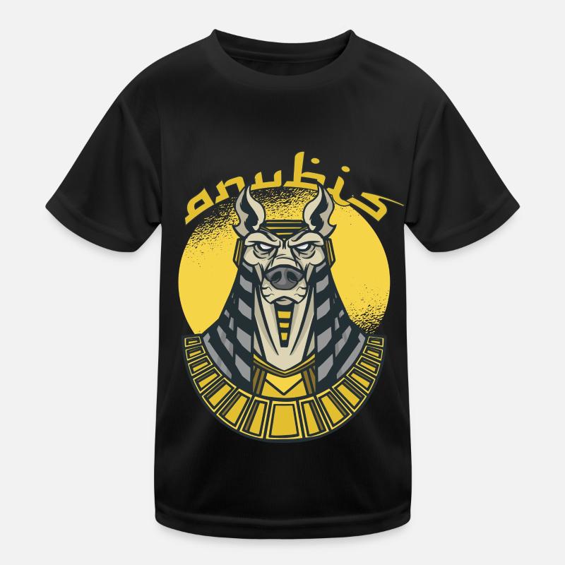 Anubis Mignon Egyptologue Pyramides Egypte Sou T-shirt sport Enfant