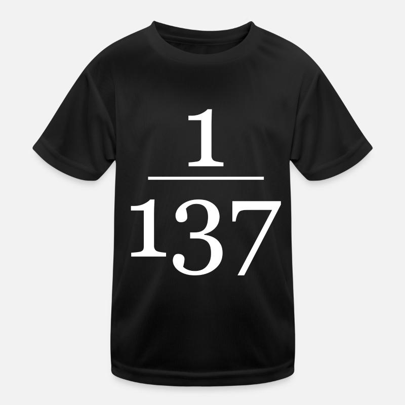 Physics of fine structure constants Kids Functional T-Shirt