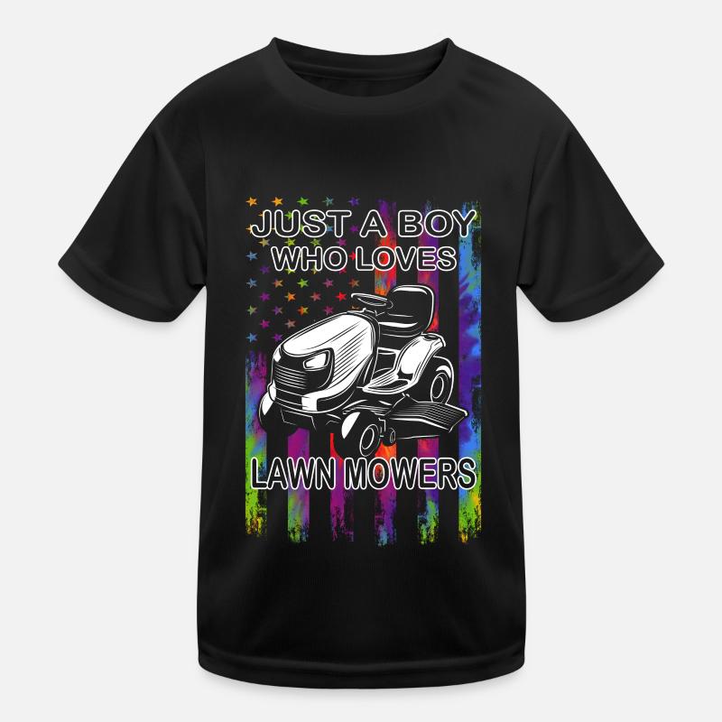 Lawn mowing - Lawn care - Gardener - Groundskeeper Kids Functional T-Shirt