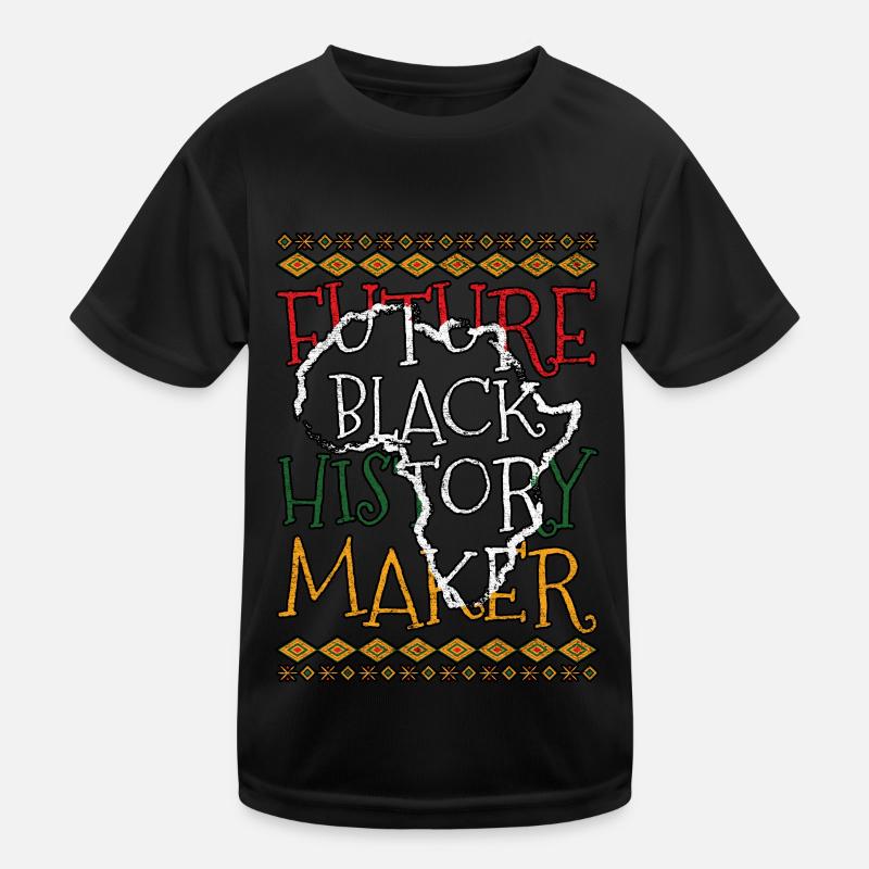 Future Black History Maker Black History Month Kinder Funktions-T-Shirt