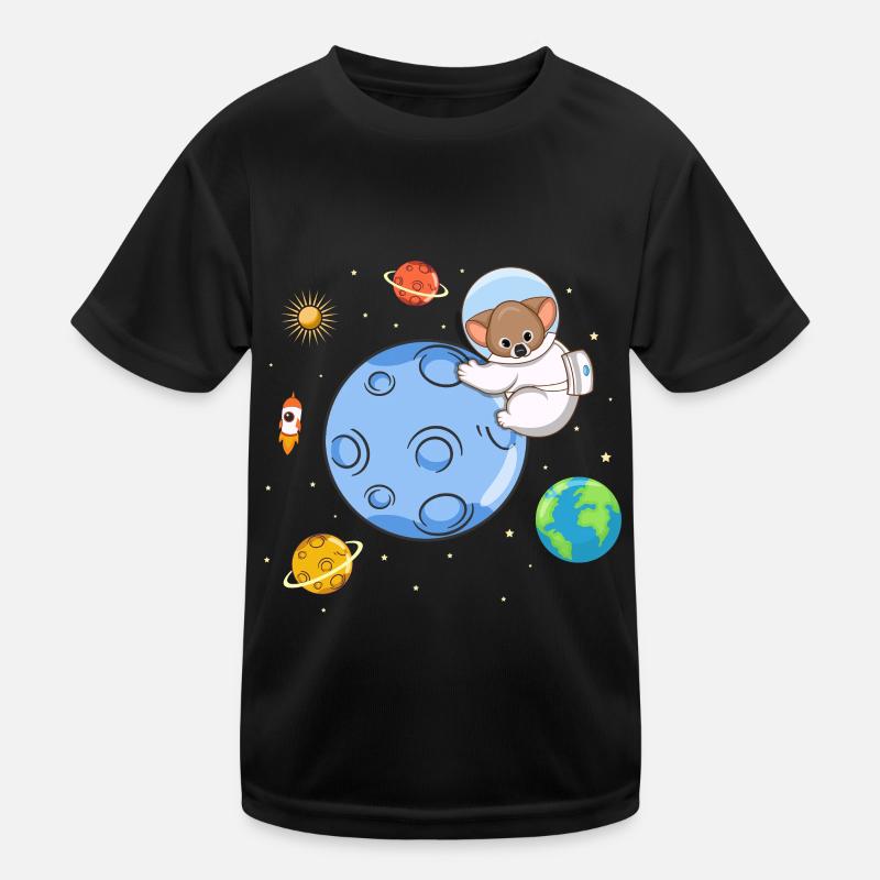 Future astronaut koala lover Kids Functional T-Shirt