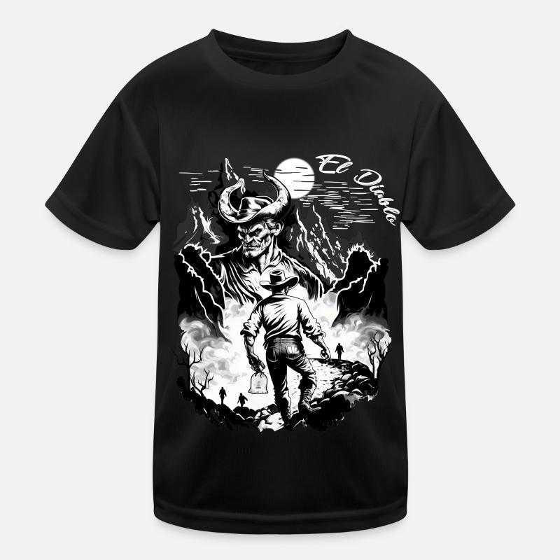 Teufelsberg Teufel Devil Berg T-shirt sport Enfant