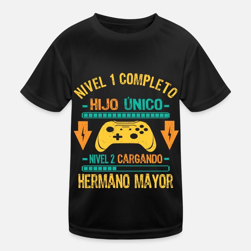 Hijo Unico Completo Hermano Mayor Cargando Kinder Funktions-T-Shirt