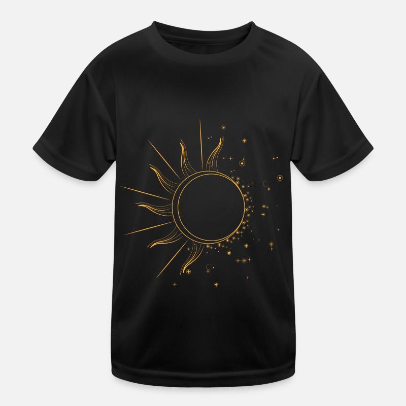 Astronomie Eclipse de Soleil T-shirt sport Enfant