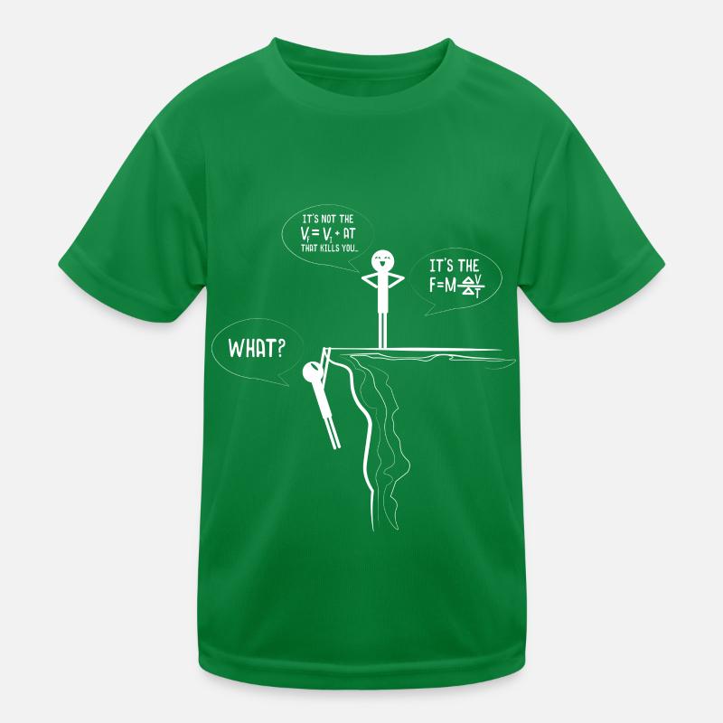 Quantenphysik Kraft Kinder Funktions-T-Shirt