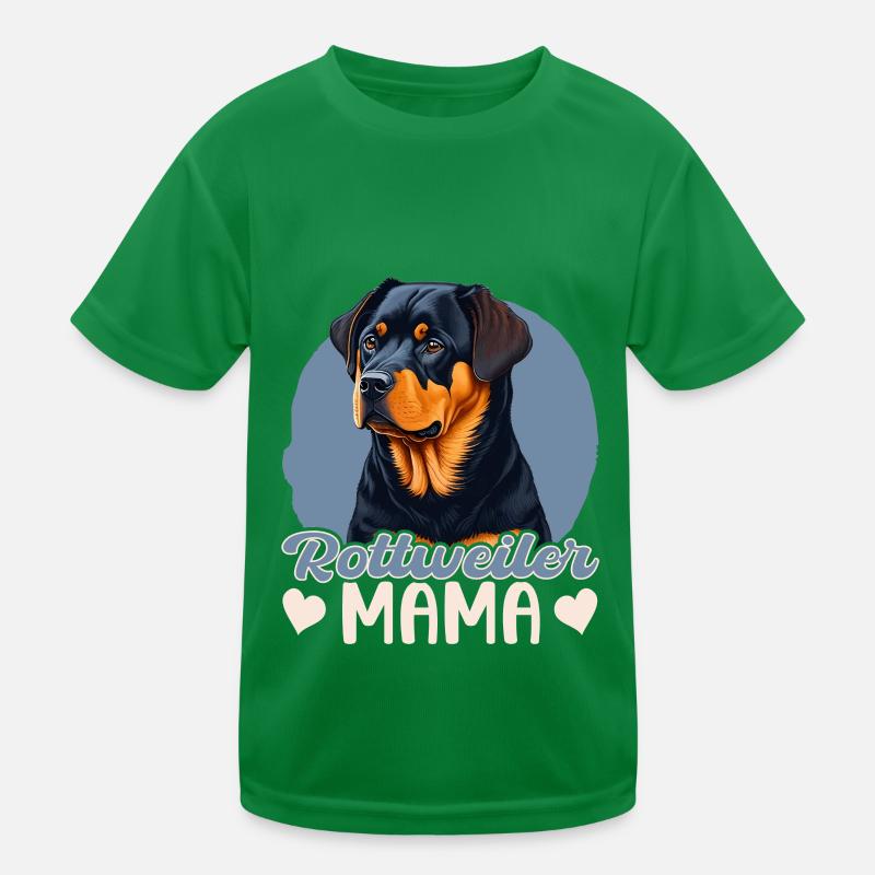 Maman Rottweiler T-shirt sport Enfant