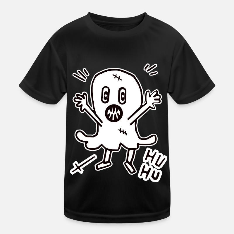 Halloween ghost ghost midnight creepy child Kids Functional T-Shirt