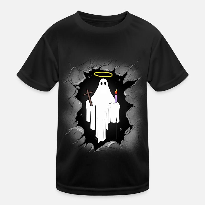 Mitternacht Heiliger Geist Gespenst Halloween Spuk Kinder Funktions-T-Shirt