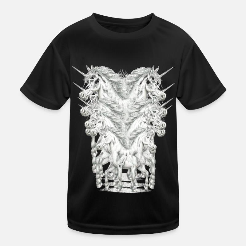 Unicorn Unicorns Mythical Creatures Mythical Animals Child Kids Functional T-Shirt