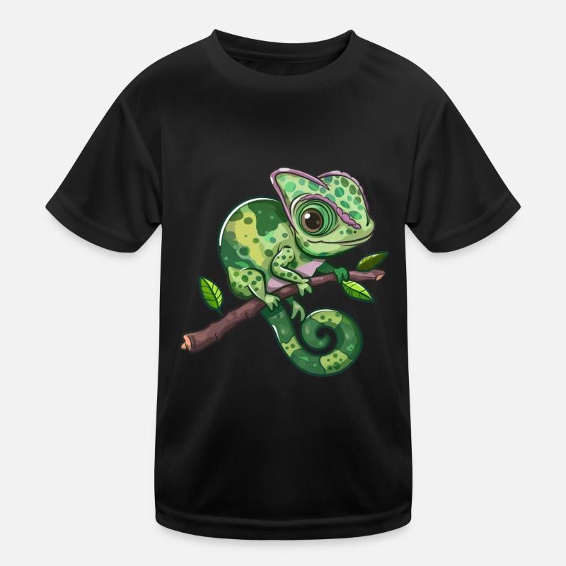 Sort Caméléon coloré T-shirt sport Enfant