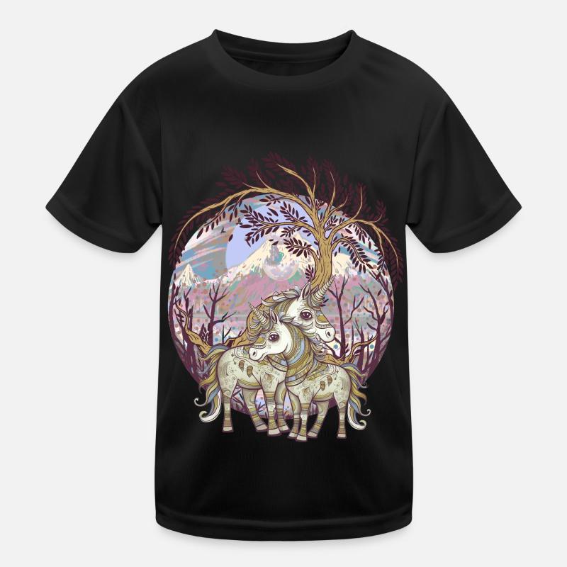 Unicorn Unicorns Mythical Creatures Mythical Animals Child Kids Functional T-Shirt