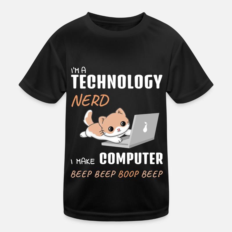 IT Computer Administrator Computerarbeit Geschenk Kinder Funktions-T-Shirt