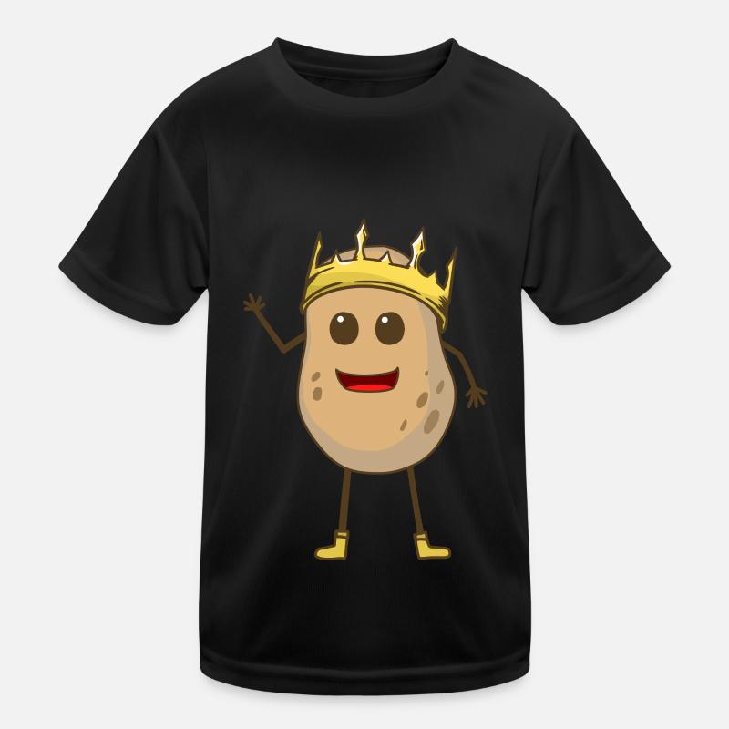 Potato, potatoes, vegetables, king Kids Functional T-Shirt