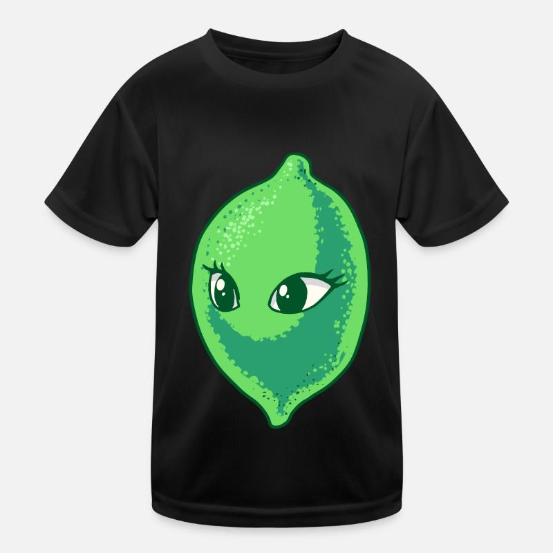 Lemon Lemon Fruit Fruit Sour Kids Functional T-Shirt
