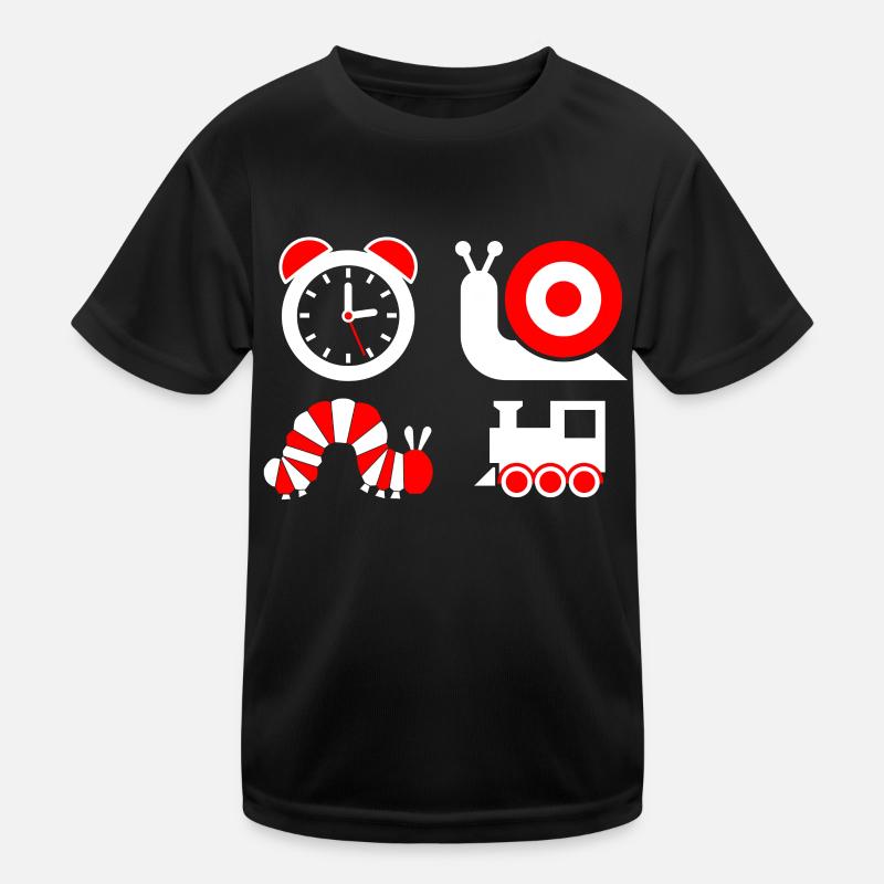 Bébé avec un contraste élevé T-shirt sport Enfant