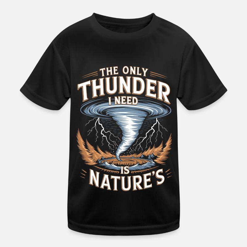 Storm Chaser Costume Storm Chaser Kids Functional T-Shirt