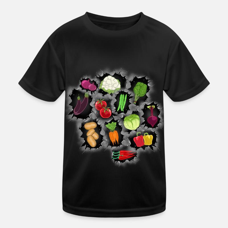 Vitamins, Cuisine, Vegetables, Vegetarian, Chef, Chefs Kids Functional T-Shirt