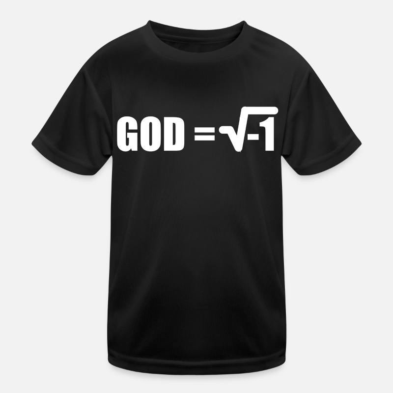 Atheist Atheism Mathematics Mathematician Kids Functional T-Shirt
