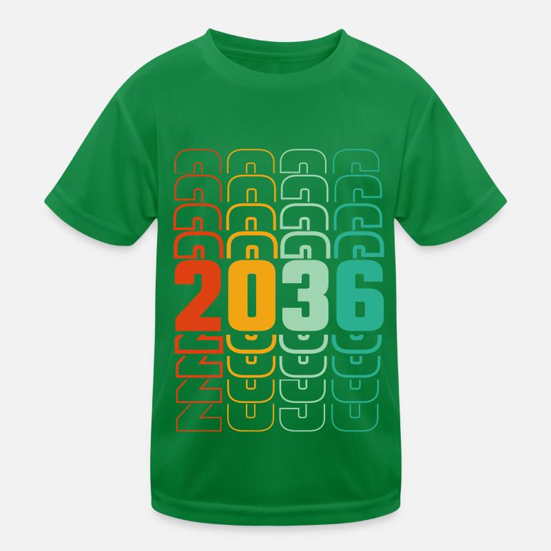 Diplômé de la promotion 2036, future classe école T-shirt sport Enfant