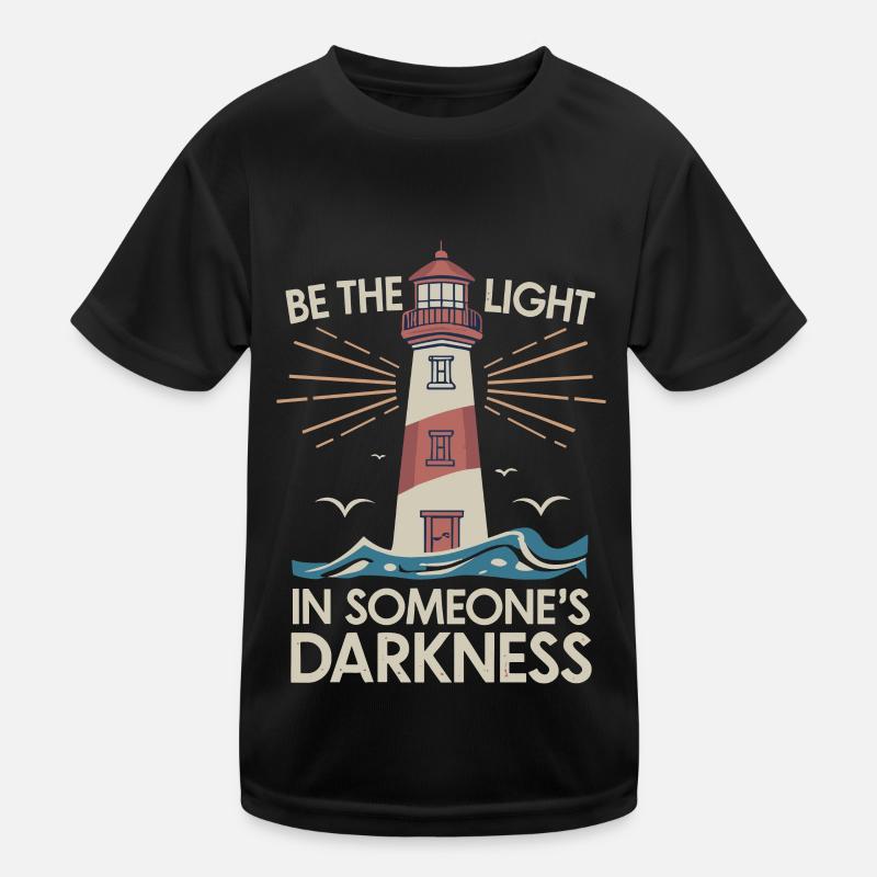 Dicton de motivation phare - Pensée positive T-shirt sport Enfant