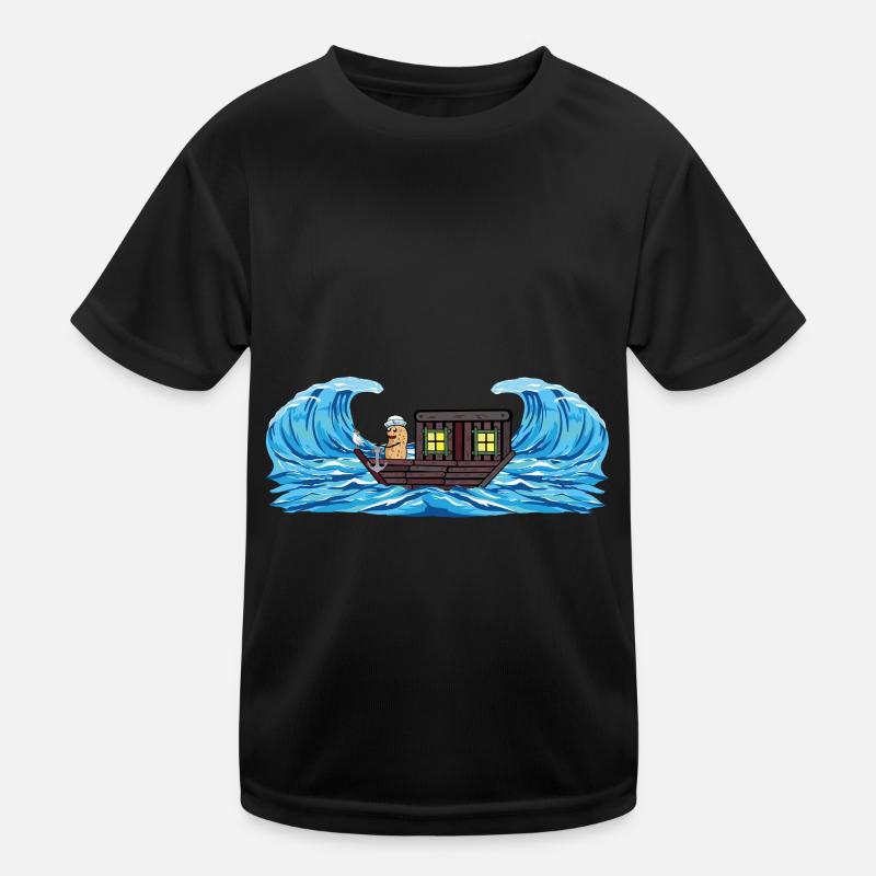 Adventure Travel Peanut Ship Excursion Traveler Kids Functional T-Shirt