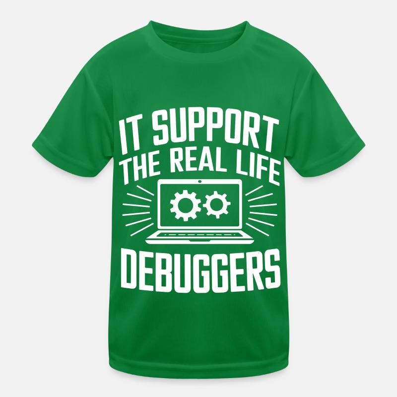 Support Administrateur Nerd Computer Tech T-shirt sport Enfant