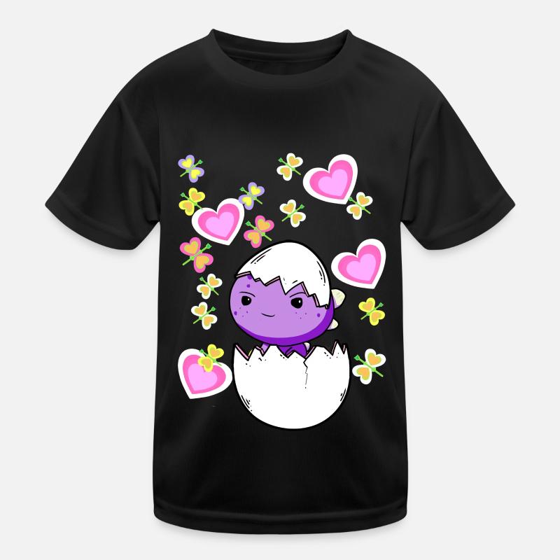 Dragon Easter Easter Egg Eggshell Dragon Child Baby Kids Functional T-Shirt
