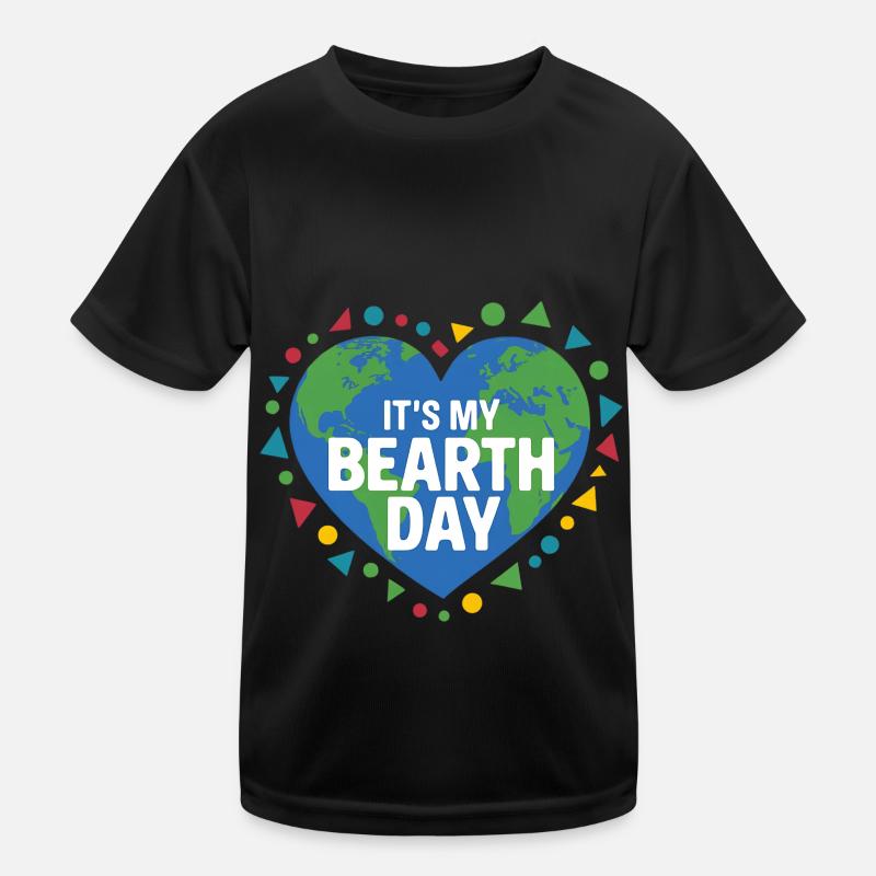 Umweltschutz Geburtstag Spruch Kinder Funktions-T-Shirt