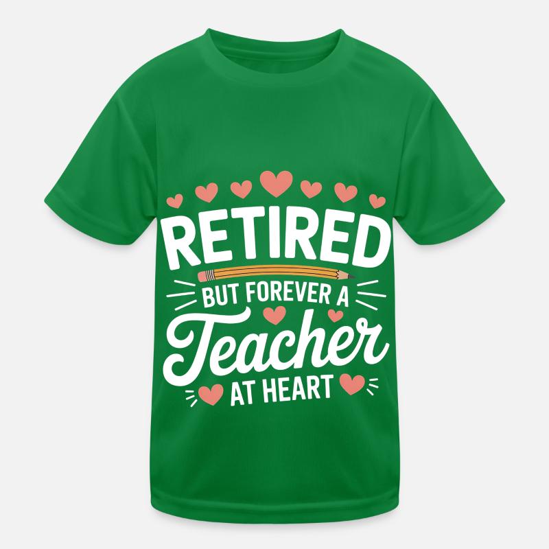 Enseignant à la retraite T-shirt sport Enfant