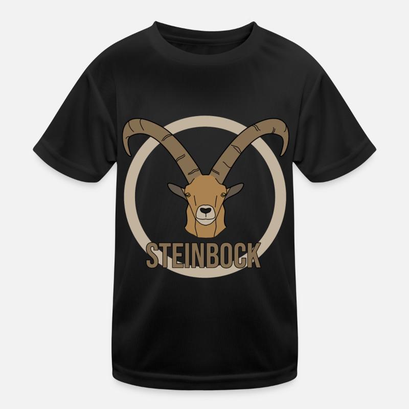 Steinbock Sternzeichen Horoskop Kinder Funktions-T-Shirt