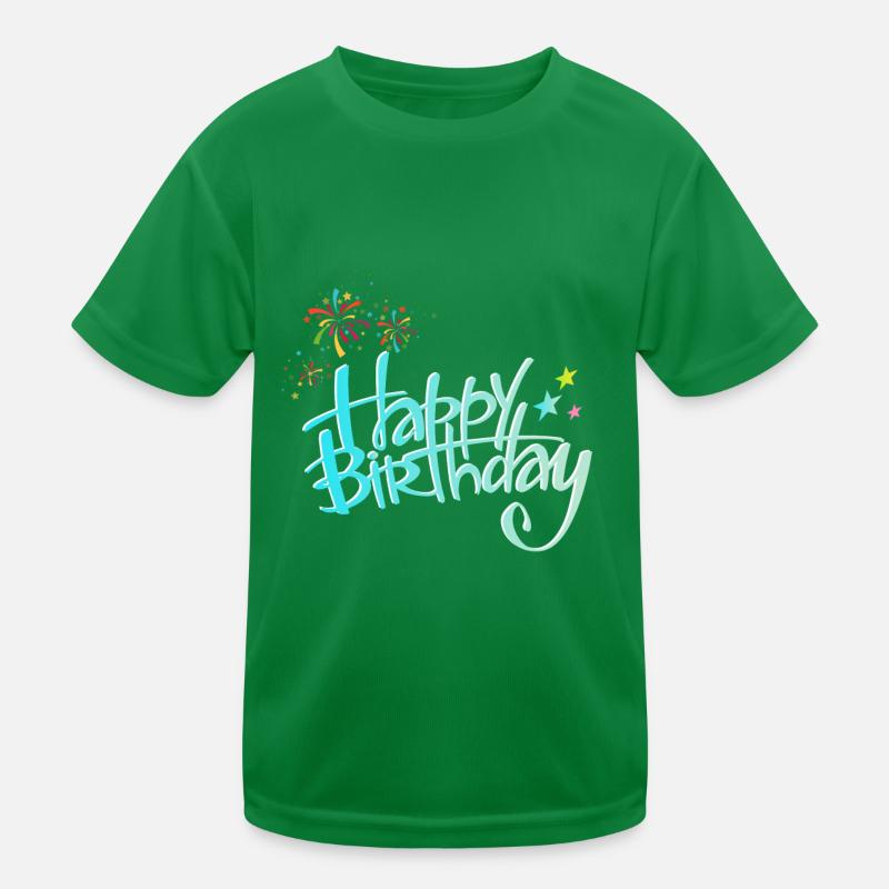 birthday Kids Functional T-Shirt