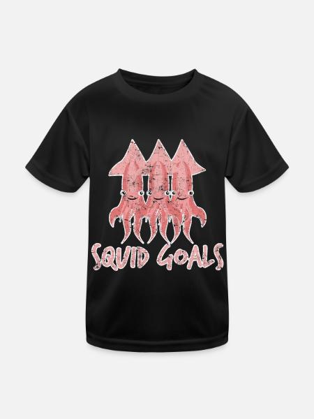 Idée cadeau d'enfant - T-shirt sport Enfant - noir - Devant