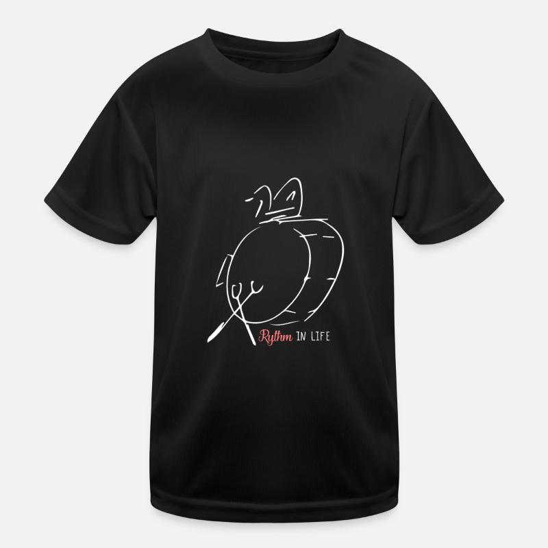Musik Musiker Kopfhörer Geschenkidee Kinder Funktions-T-Shirt