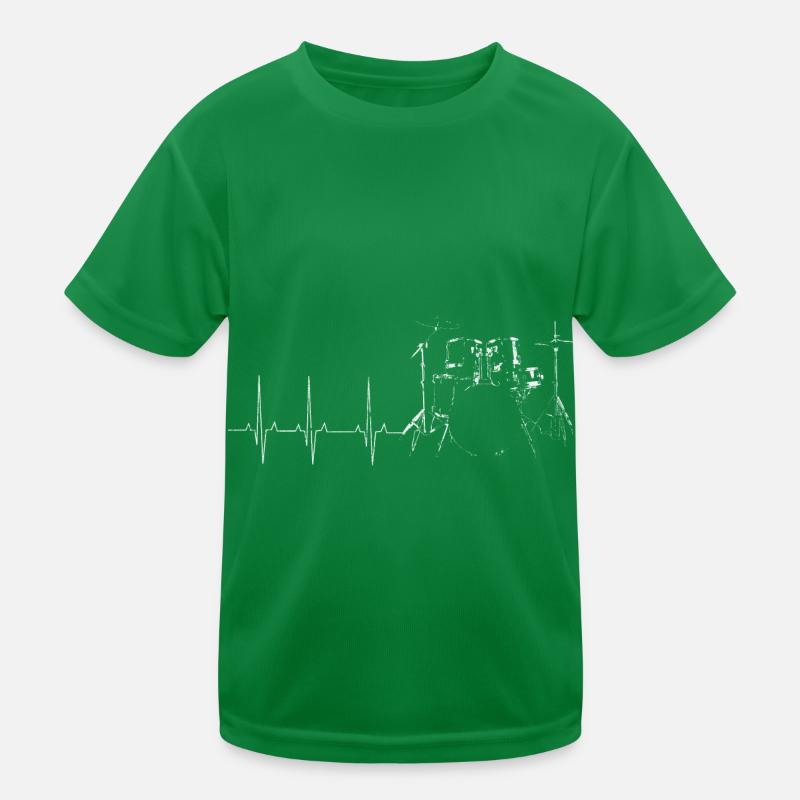 drum Kids Functional T-Shirt
