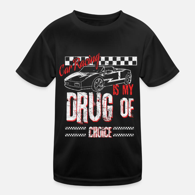 Auto Spruch Kinder Funktions-T-Shirt