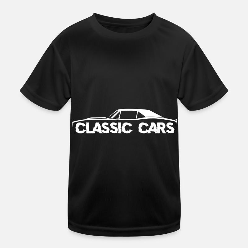 automobile Kids Functional T-Shirt