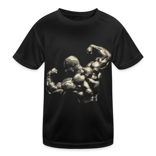 Bodybuilding - Kinder Funktions-T-Shirt