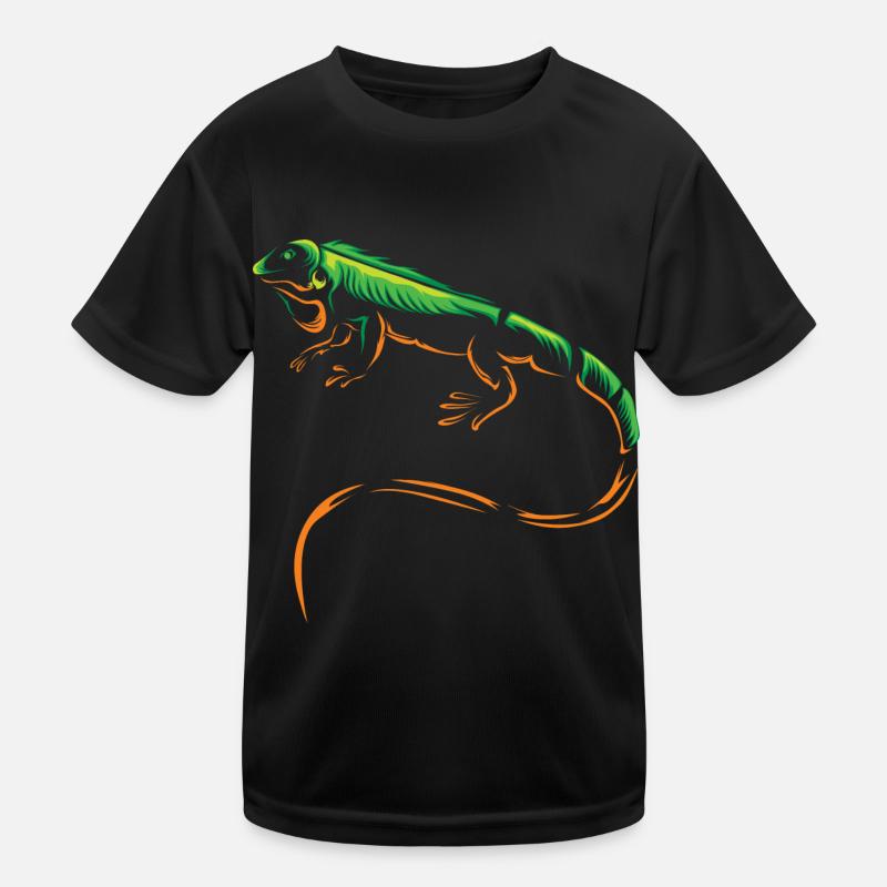 Leguan Kinder Funktions-T-Shirt