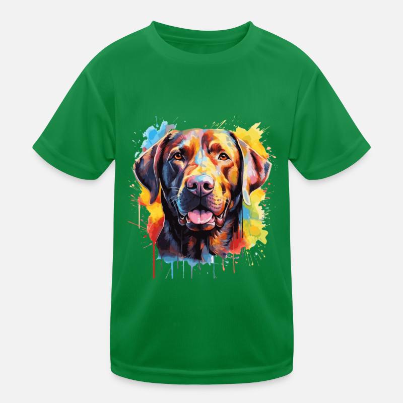 Labrador Kinder Funktions-T-Shirt