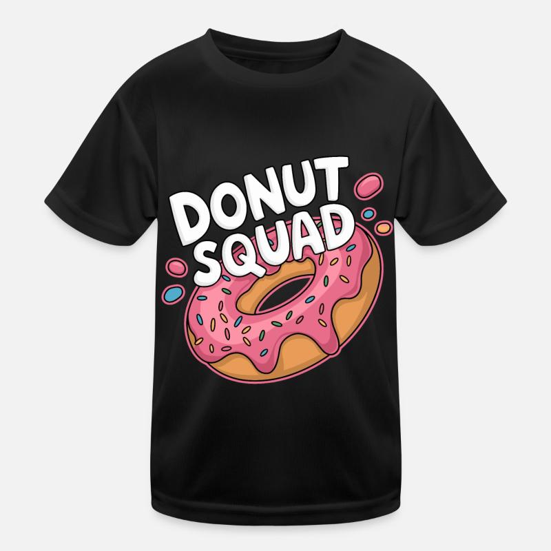 Donut Squad Donuts Doughnut Kids Functional T-Shirt