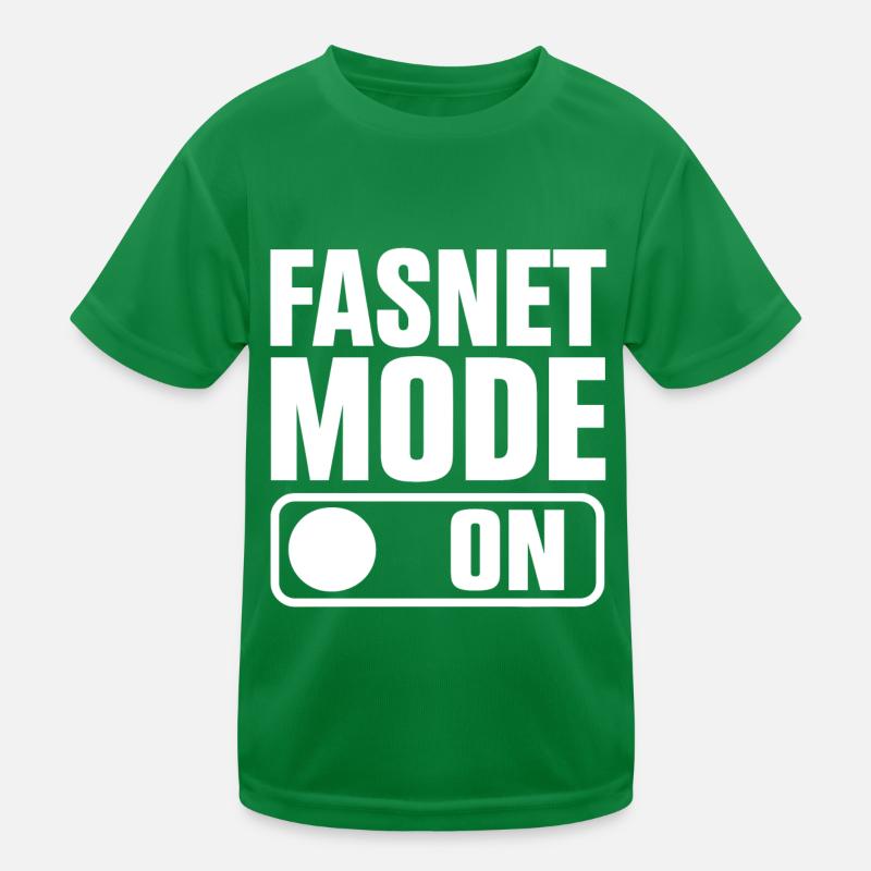 Fasnet Mode On Kinder Funktions-T-Shirt